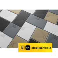 Піддон душовий композитний 900x900 cm Excellent Lavano сірий 