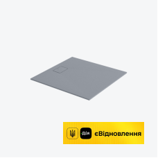 Піддон душовий композитний 1000x1000 cm Excellent Lavano сірий 