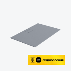 Піддон душовий композитний 1400x800 cm Excellent Lavano сірий  