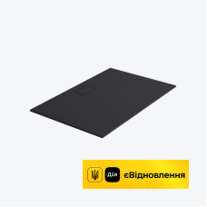 Піддон душовий композитний 1400x900 cm Excellent Lavano чорний 
