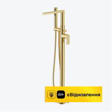 Змішувач для ванни вільностоячий Excellent Glad золото (ARNL.1155GL)   