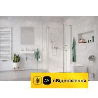Піддон квадратний 900х800 см, низький 4 см, акриловий білий Excellent Zero  
