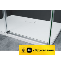 Піддон квадратний 1700х900 см, низький 4 см, акриловий білий Excellent Zero    