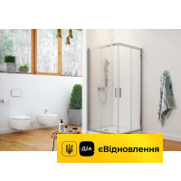 Кабіна душова квадратна, розсувна 900x900 Excellent Seria 201  
