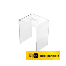 Крісло акрилове для ванни 35 × 27 × 45 см Excellent Zen (DOEX.1103.350.TR) 