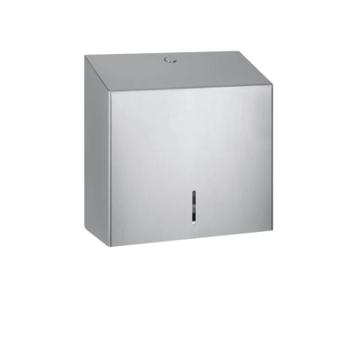 Контейнер MAXI для складених паперових рушників (серія R1) / 25.7 × 11.8 × 26.3 cm / матова нержавіюча сталь Stella 
