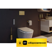 Унітаз Montana Excellent з функцією біде та системою змиву Spin 360, з пультом дистанційного керування, білий глянець 