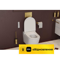 Унітаз Montana Excellent з функцією біде та системою змиву Spin 360, з пультом дистанційного керування, білий глянець 