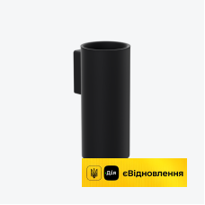 Склянка підвісна Excellent FIDO чорна матова 