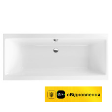 Ванна акрилова прямокутна 1700х750 Excellent Pryzmat Slim (WAEX.PRY17WHS)