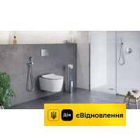 Унітаз підвісний безобідковий 55х36 см з сидінням Soft Close Excellent Doto Pure Rim (CEEX.1404.545.WH)