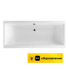 Ванна акрилова прямокутна 1500x755 Excellent PRYZMAT (WAEX.PRY15WH)