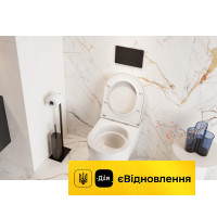 Клавіша змиву Aurro чорна (INEX.AU230.150.BL)