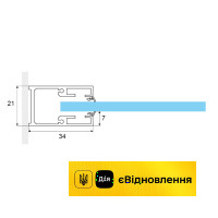 Кабіна душова півкругла 800x800 Excellent Seria 201 